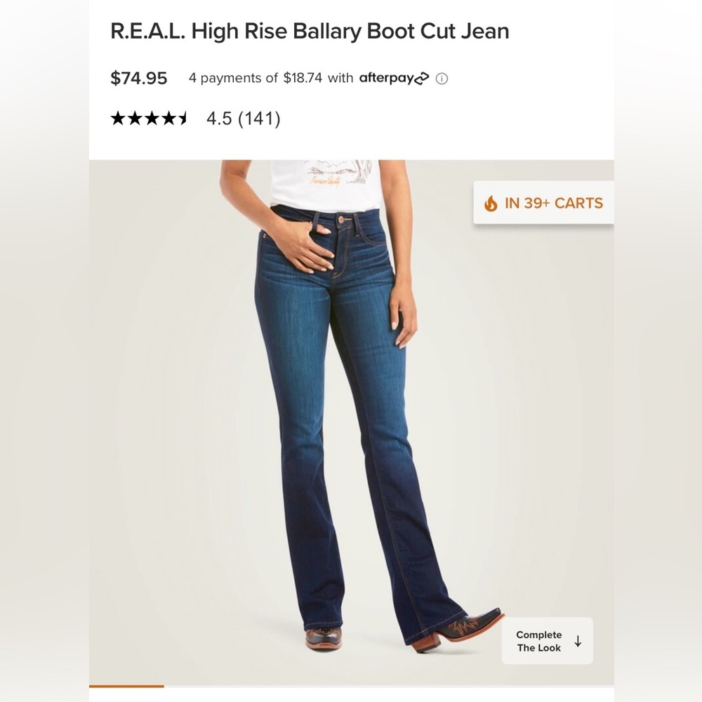 Ariat Ballary Boot Cut Jeans